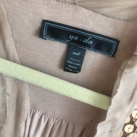 Sequin Razor Back Tank - Picture 2 of 3